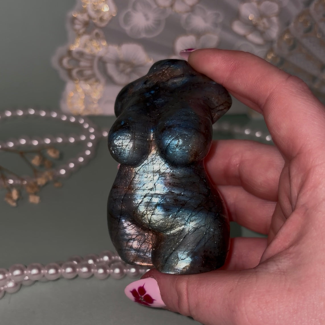 Labradorite Goddess Body