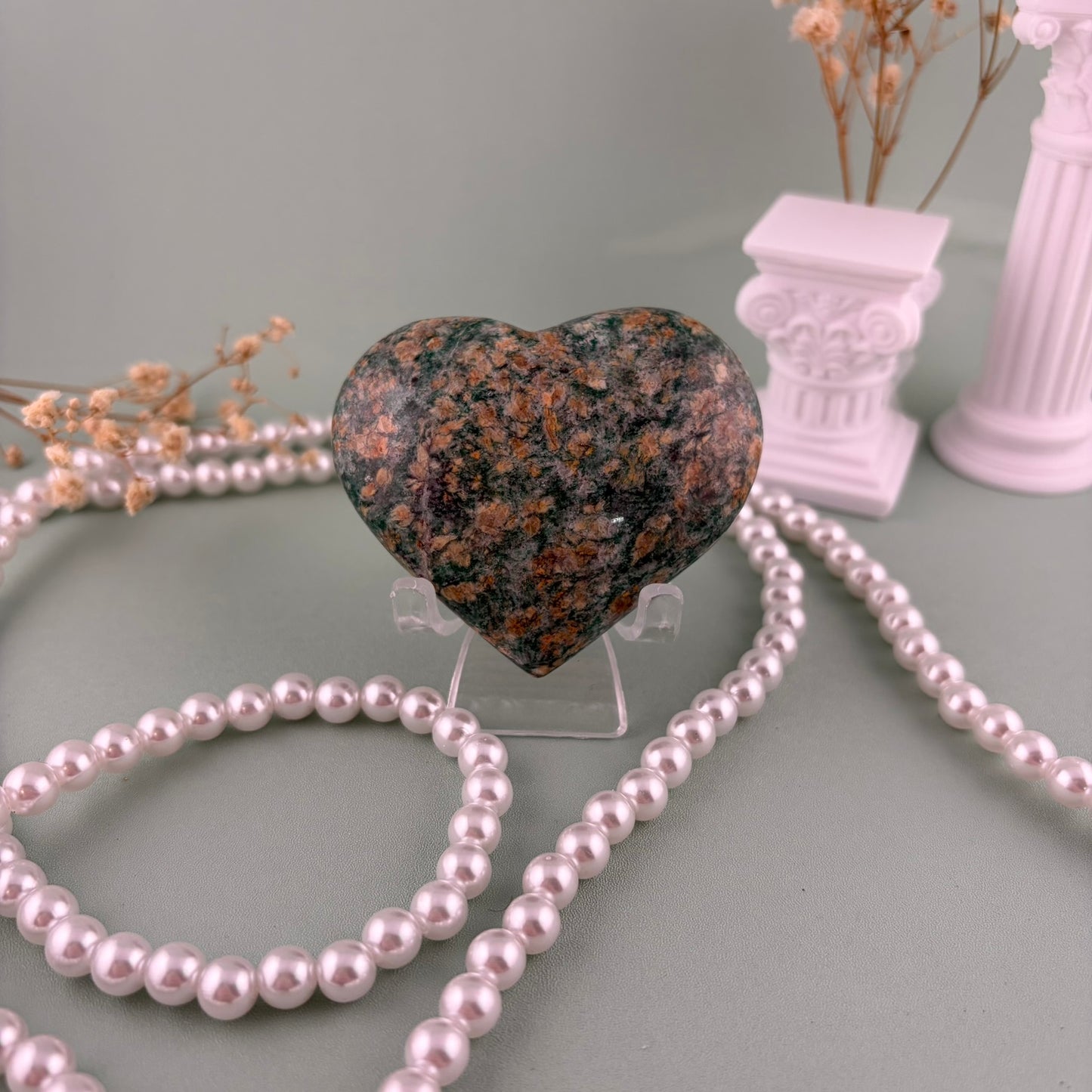 Green Aventurine Heart A