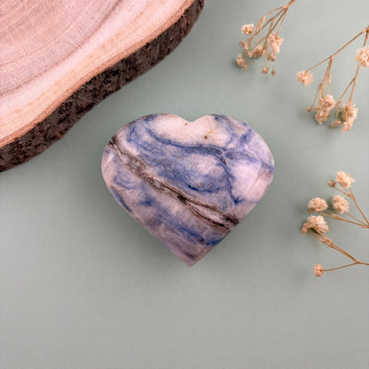 Afghanite Heart – Piece B from PureZen Minerals, view 2