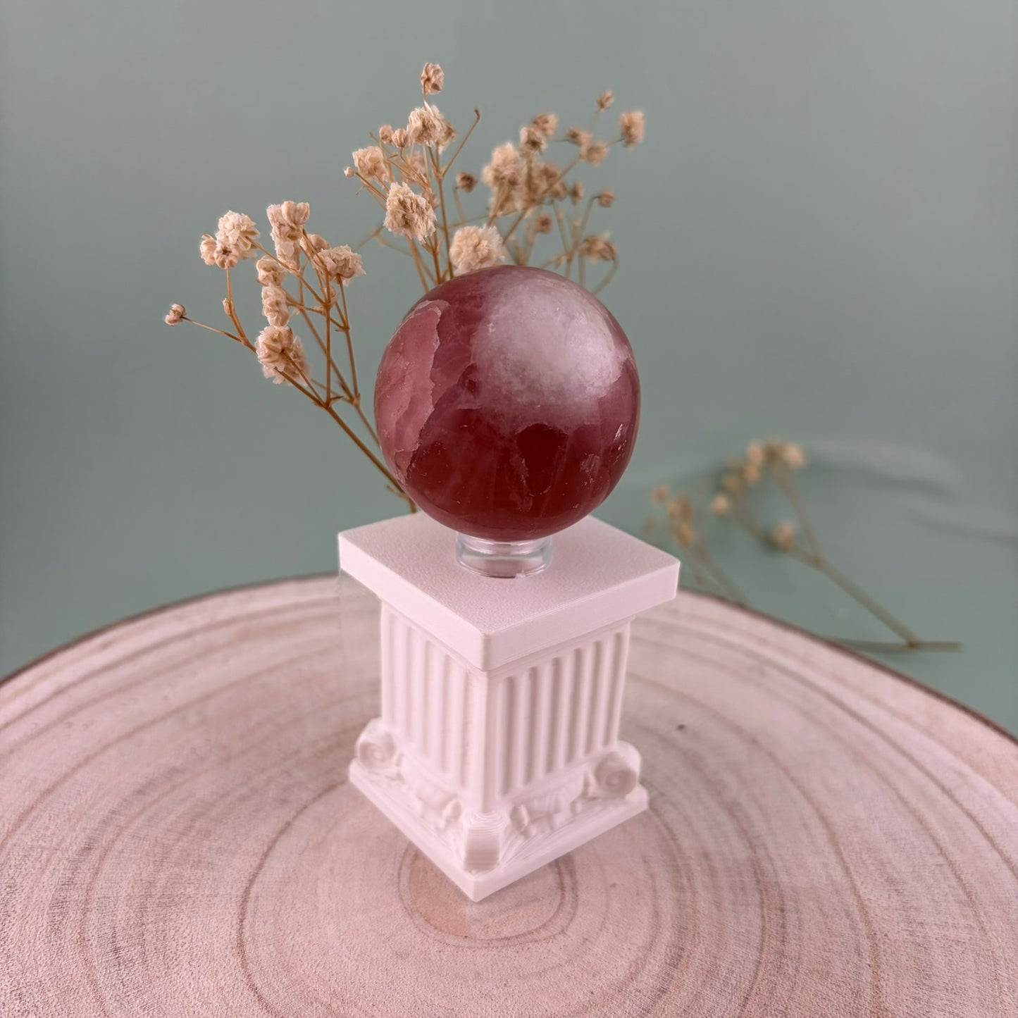 Rose Calcite Sphere