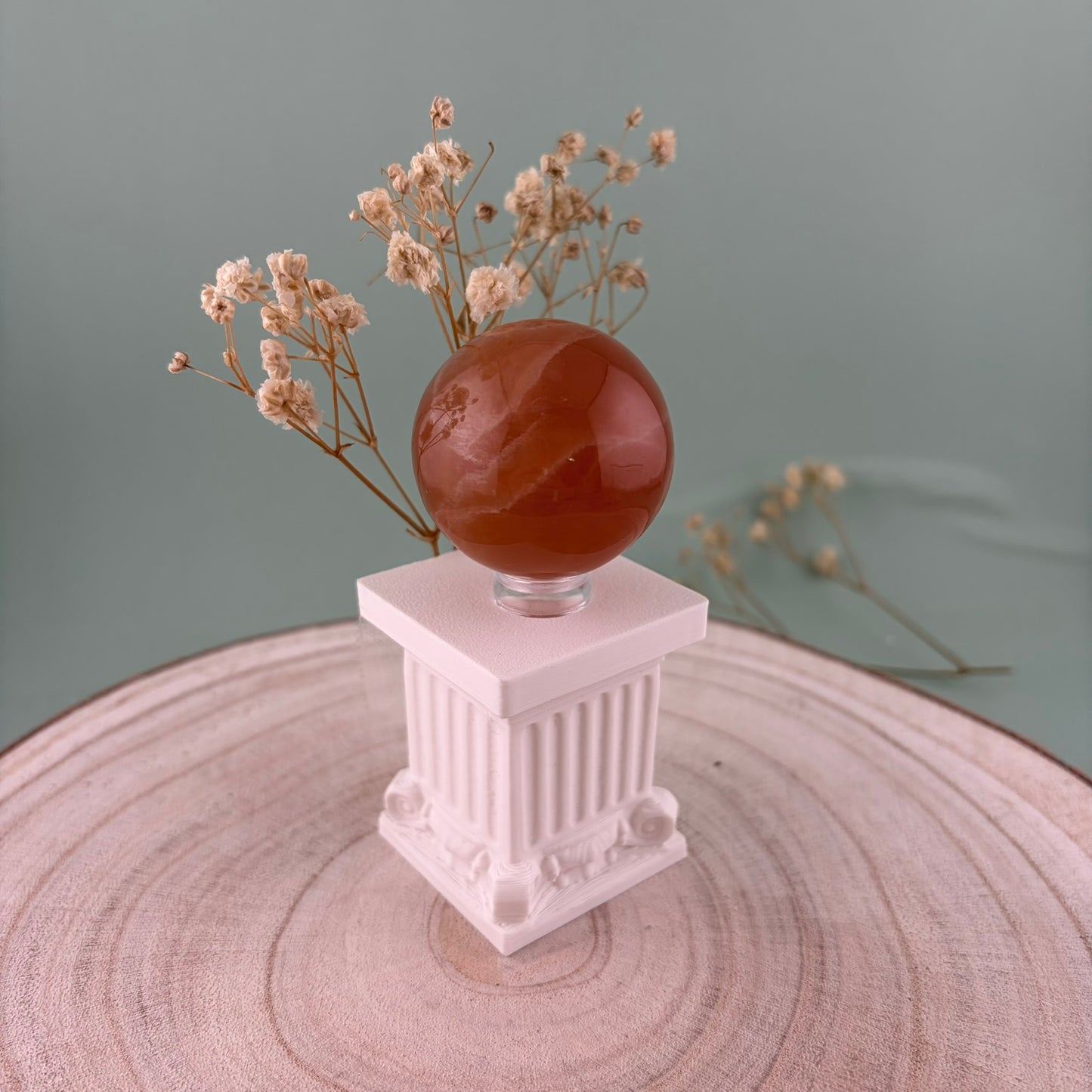 Honey Calcite Sphere A