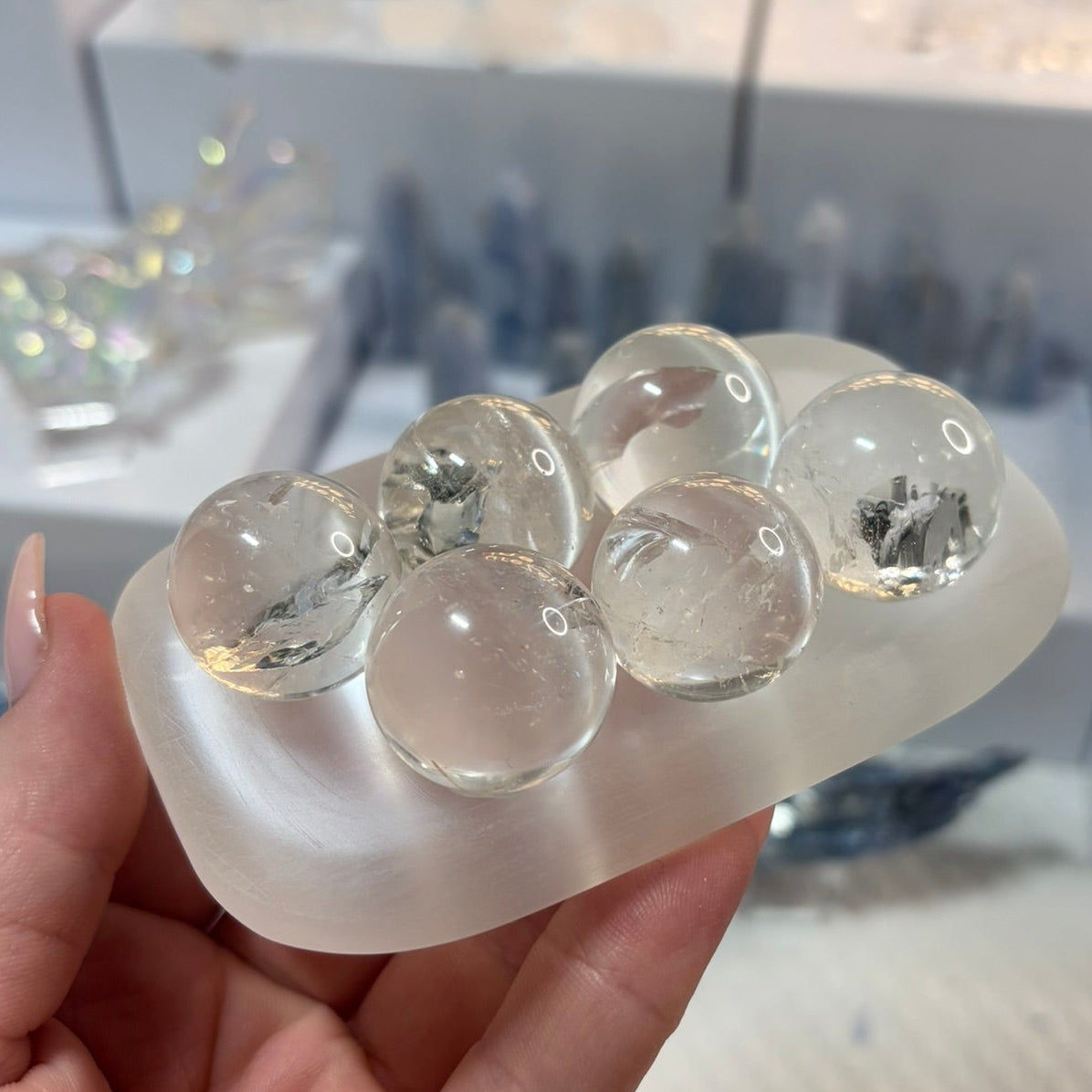 Clear Quartz Mini Spheres