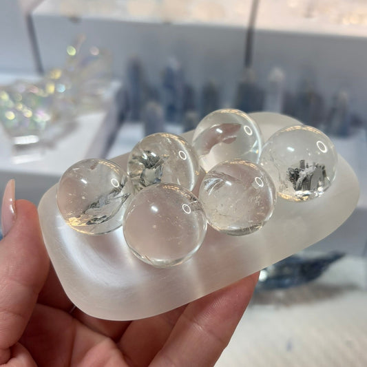 Clear Quartz Mini Spheres