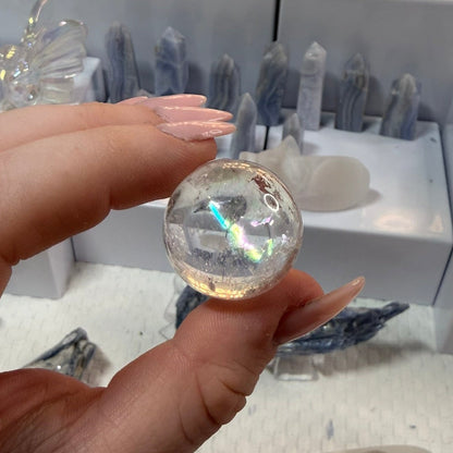 Clear Quartz Mini Spheres from PureZen Minerals, view 2