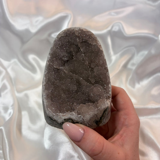 Uruguayan Amethyst Druzy Freeform