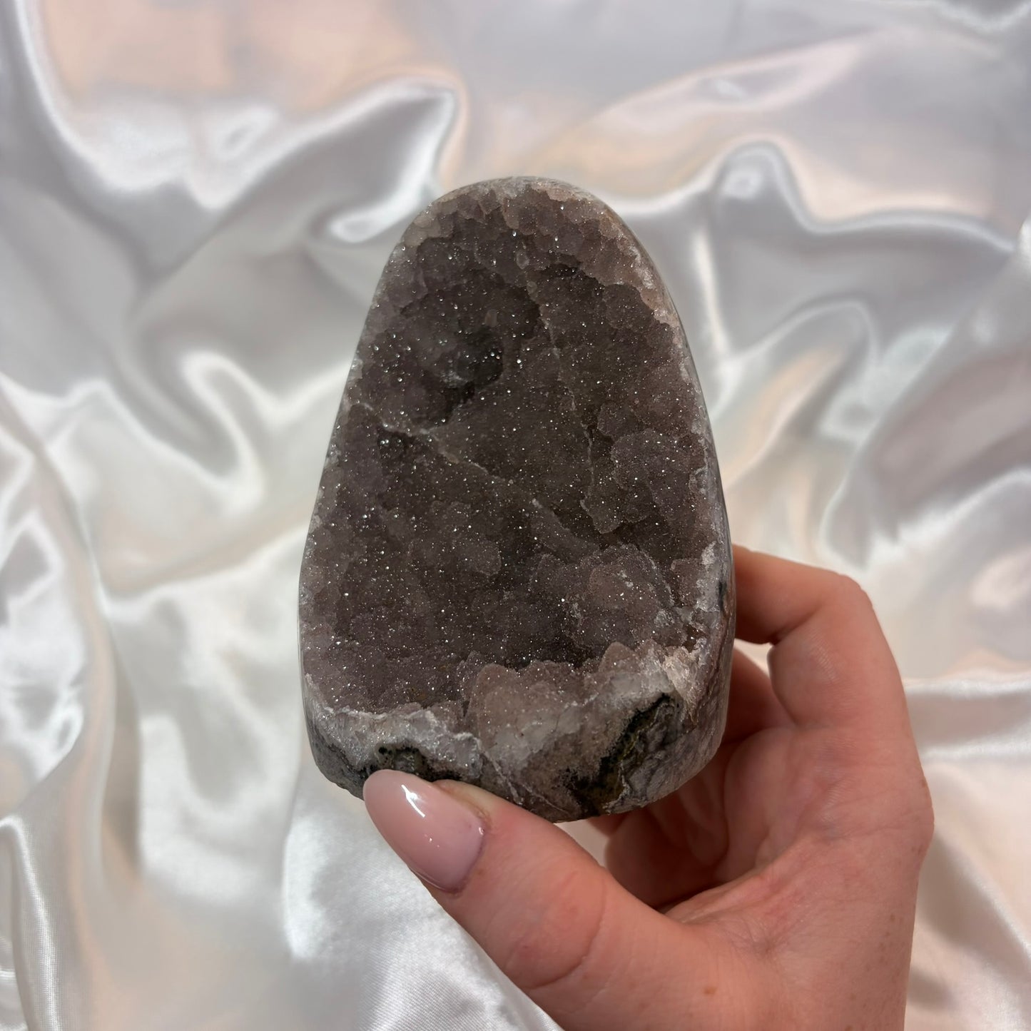 Uruguayan Amethyst Druzy Freeform