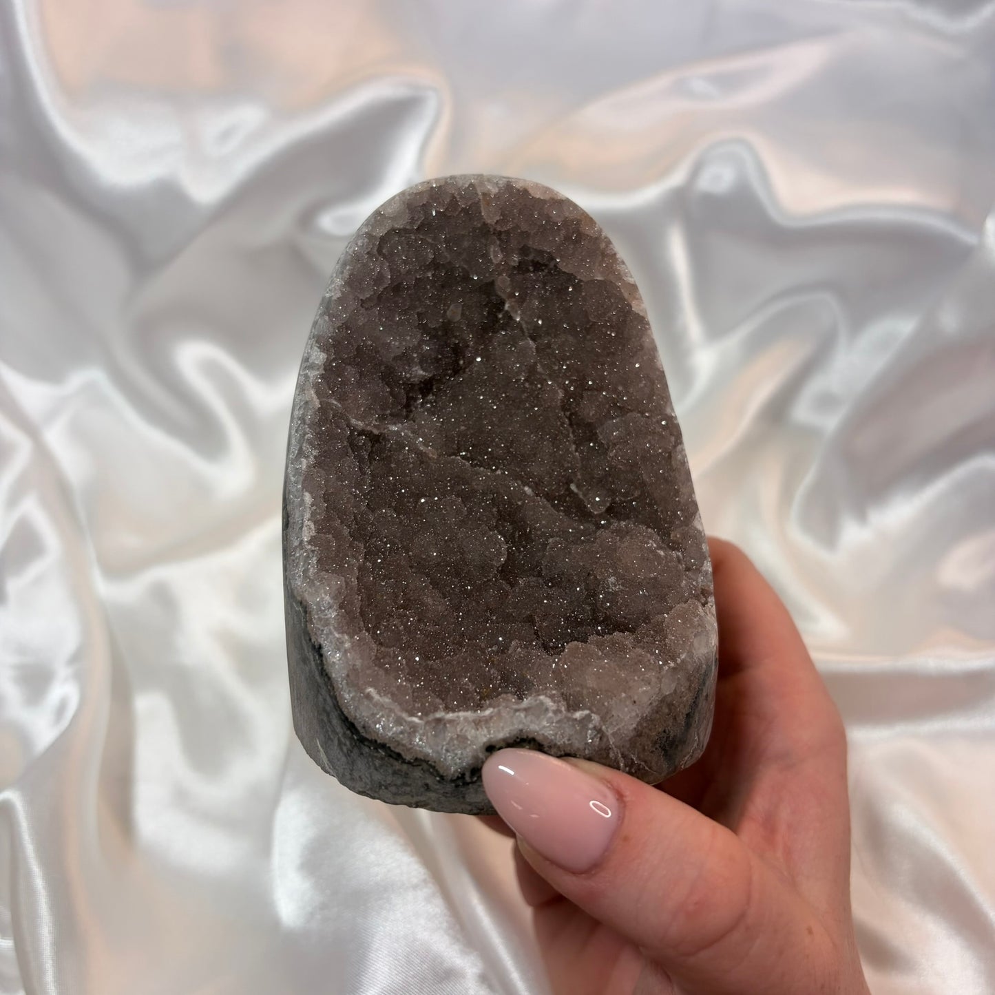 Uruguayan Amethyst Druzy Freeform