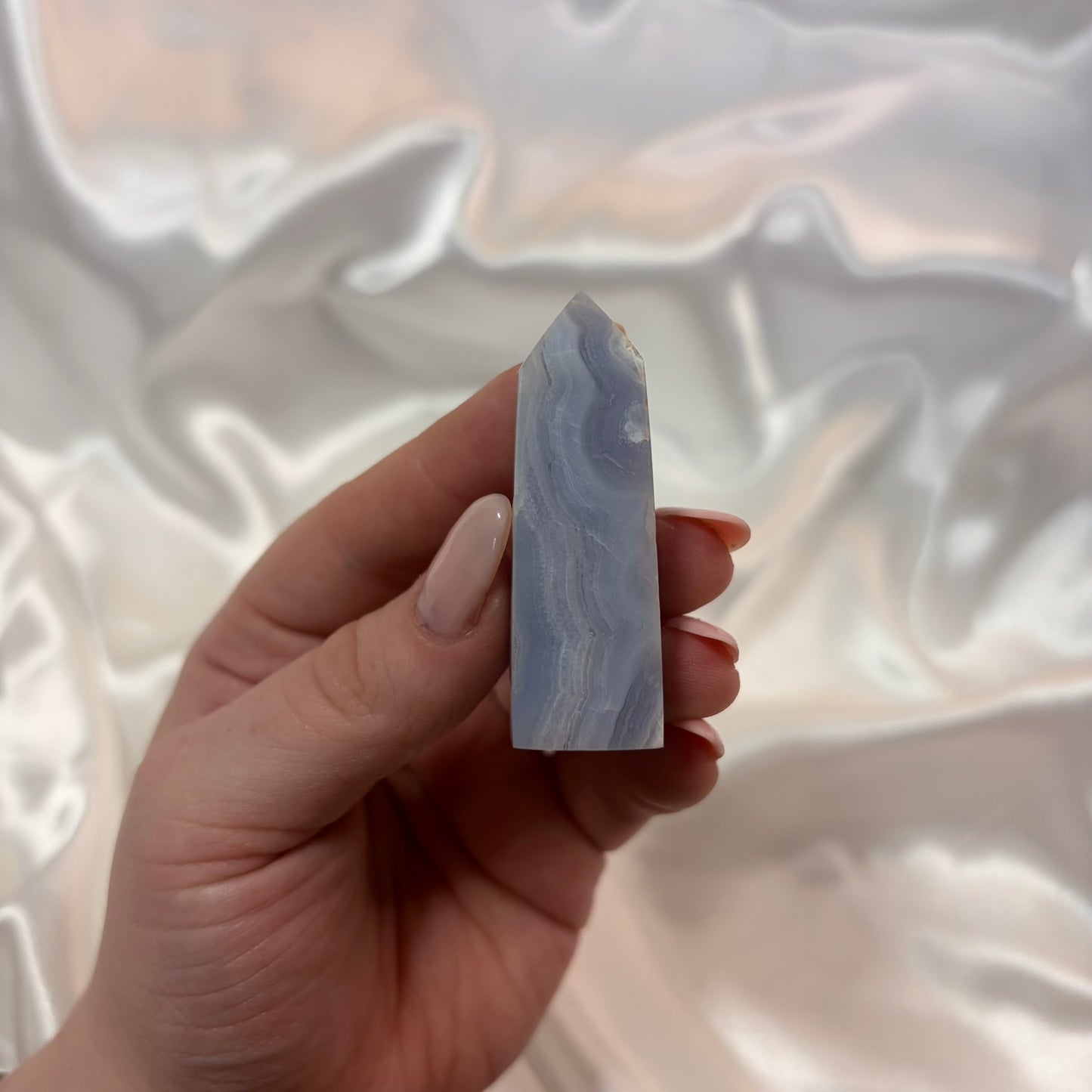Blue Lace Agate Tower C