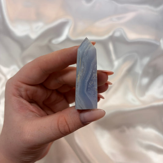 Blue Lace Agate Tower C
