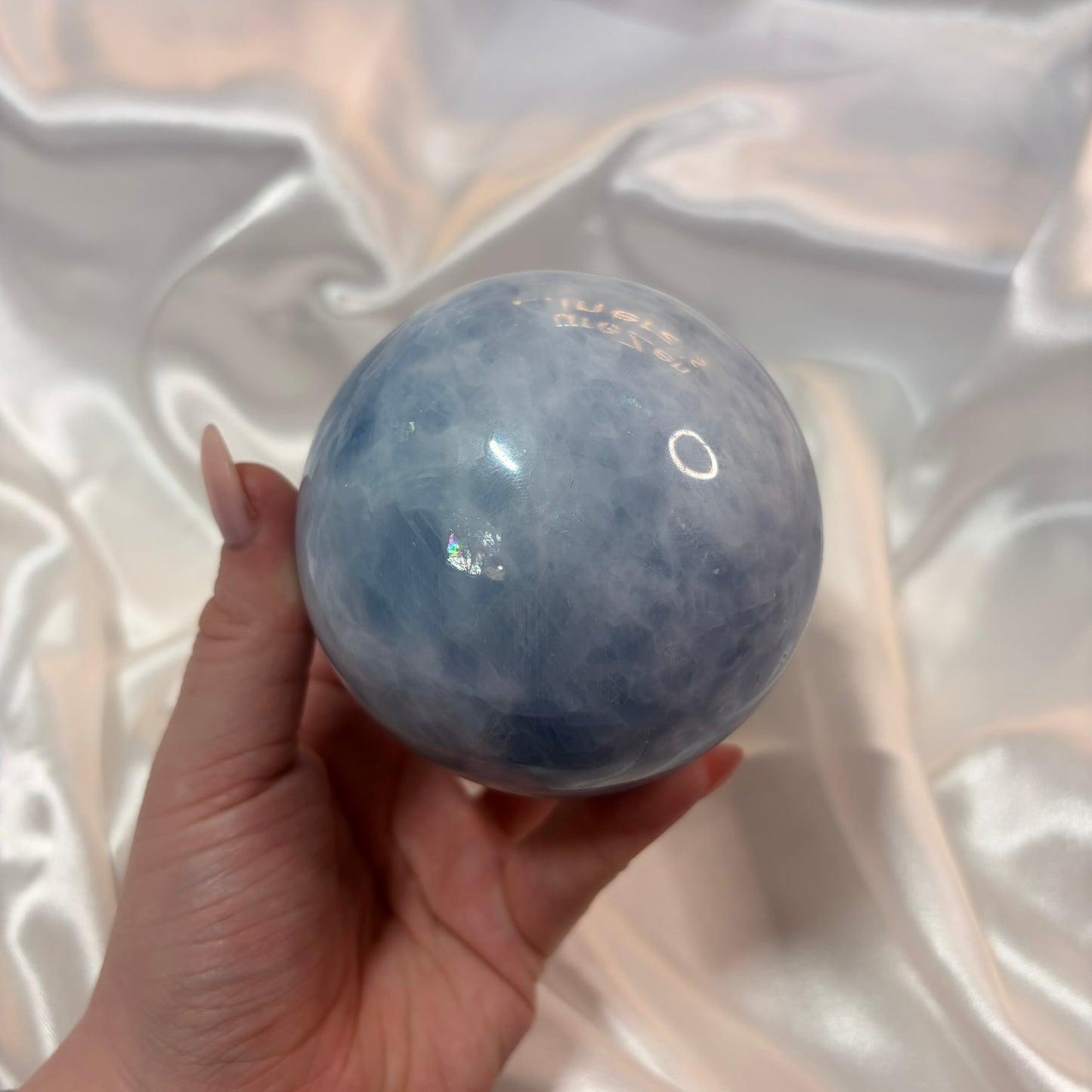 Blue Calcite Sphere