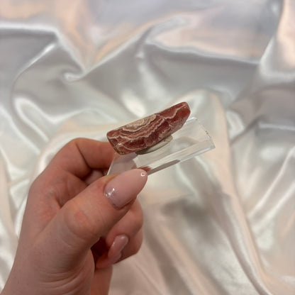 Rhodochrosite Freeform – Piece A from PureZen Minerals, view 2