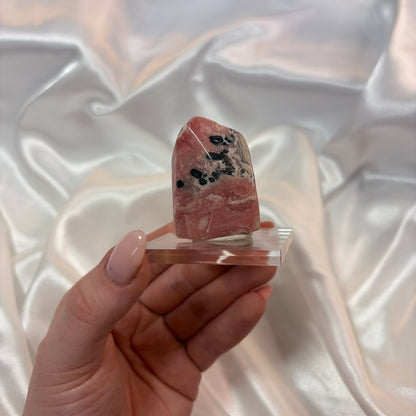 Rhodochrosite Freeform – Piece B from PureZen Minerals, view 2