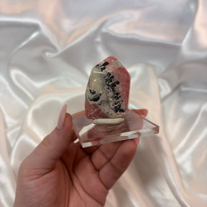 Rhodochrosite Freeform – Piece B from PureZen Minerals, view 1
