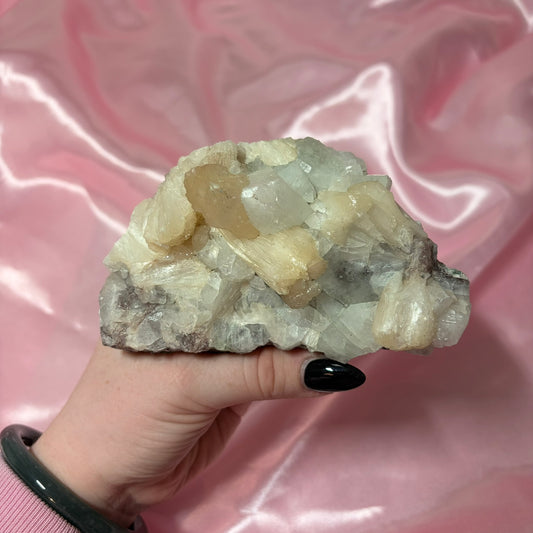 Apophyllite Cluster – Piece C from PureZen Minerals, view 1