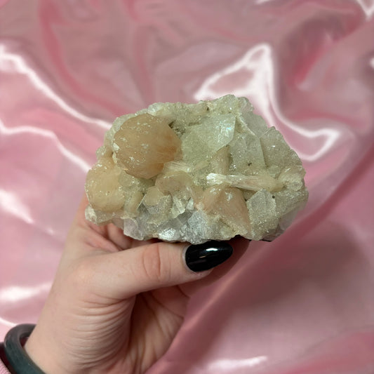 Apophyllite Cluster – Piece G from PureZen Minerals, view 1
