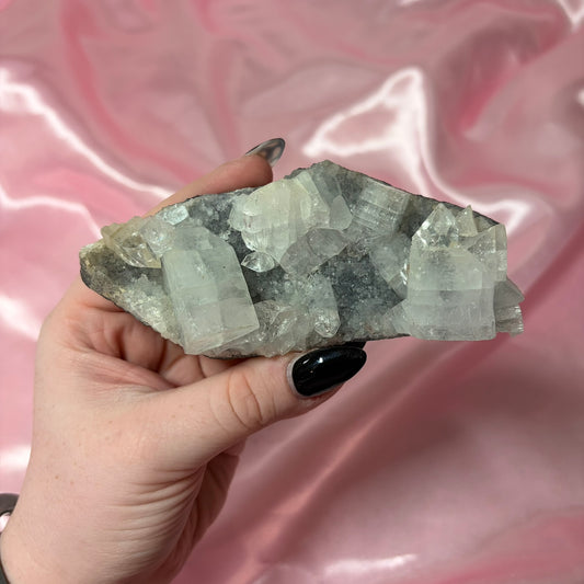 Apophyllite Cluster – Piece H from PureZen Minerals, view 1