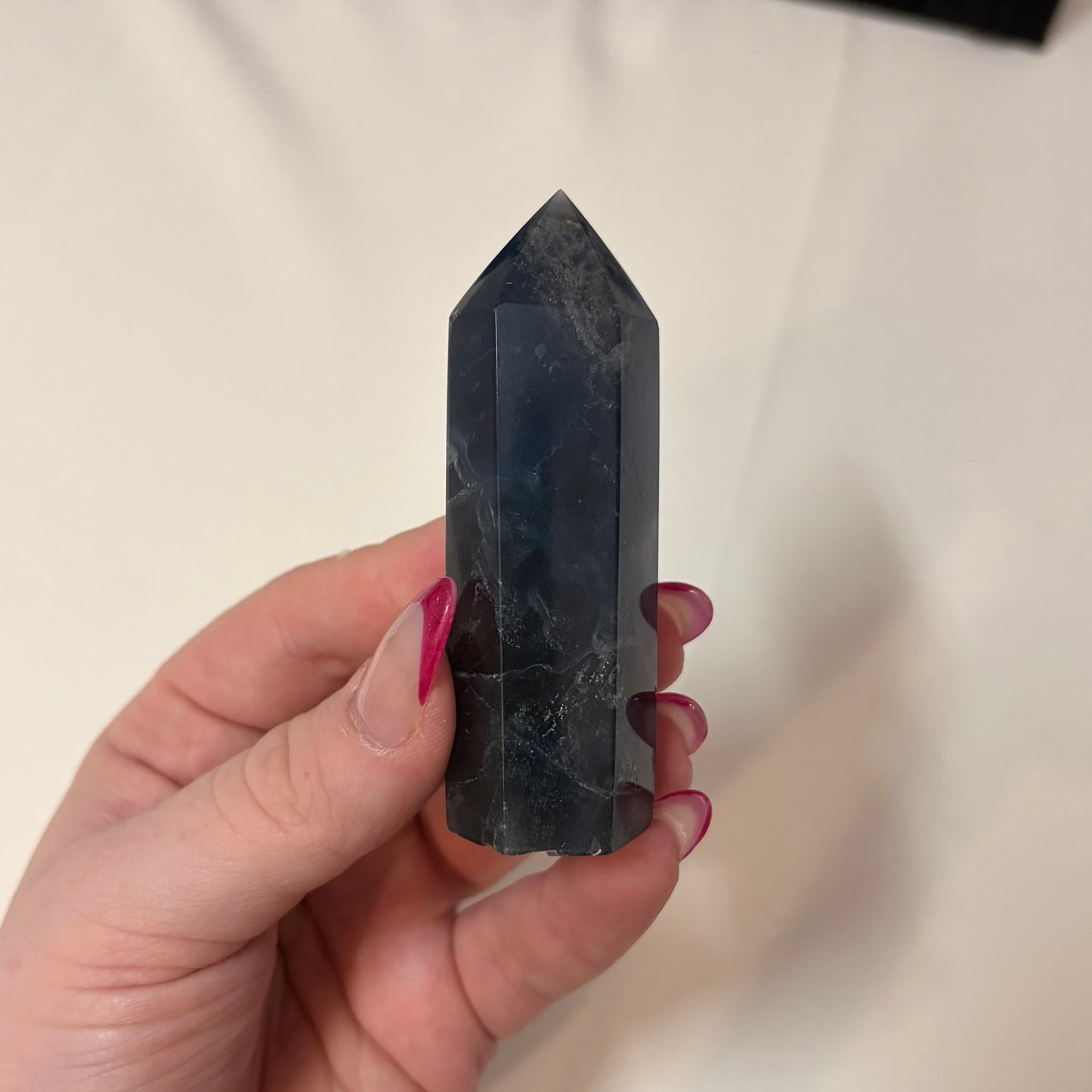 Blue Fluorite Crystal Sphere - Piece B