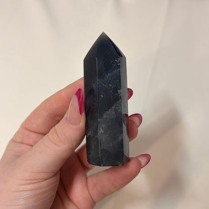 Blue Fluorite Crystal Sphere - Piece B