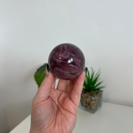 Lavender Rose Quartz Sphere