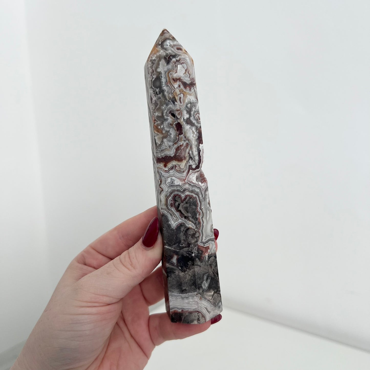 Crazy Lace Agate Tower A
