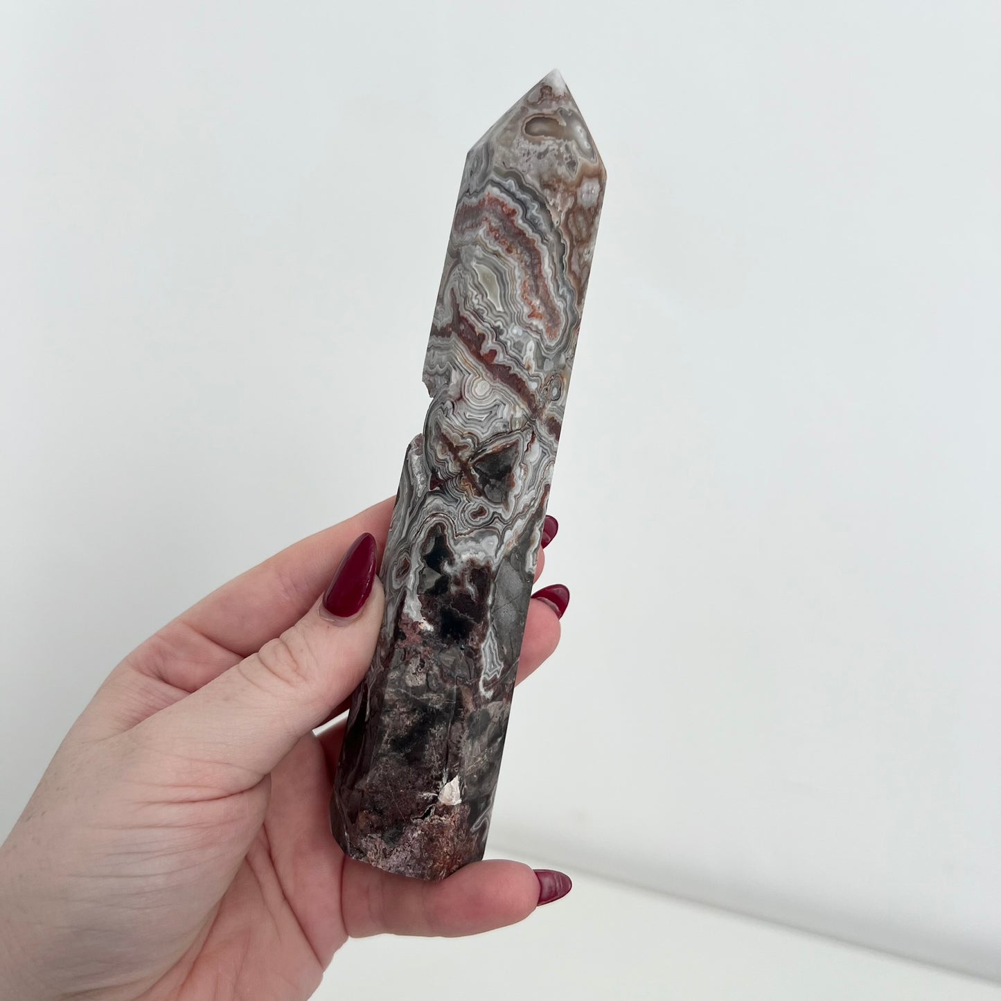 Crazy Lace Agate Tower A