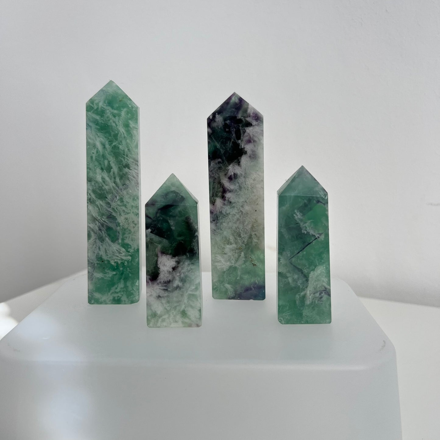Feather Fluorite Towers