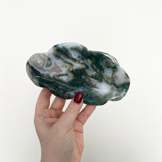 Moss Agate Bowl D