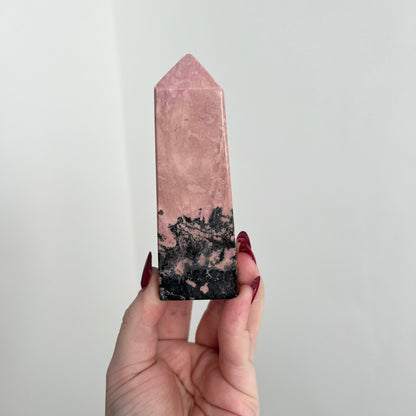 Rhodonite Towers from PureZen Minerals, view 3