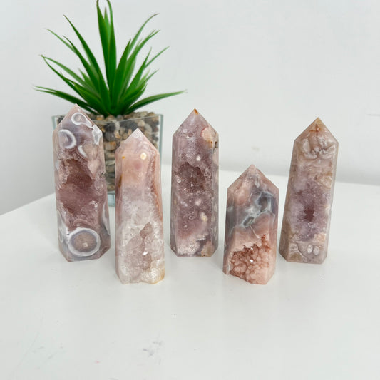Pink Amethyst Towers