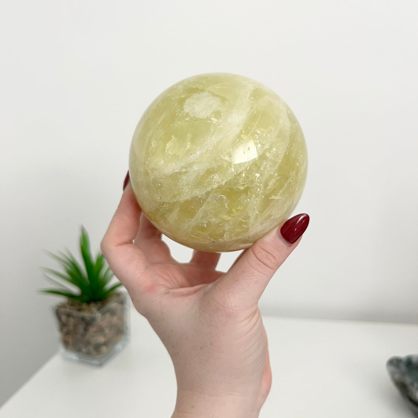 Large Citrine Sphere