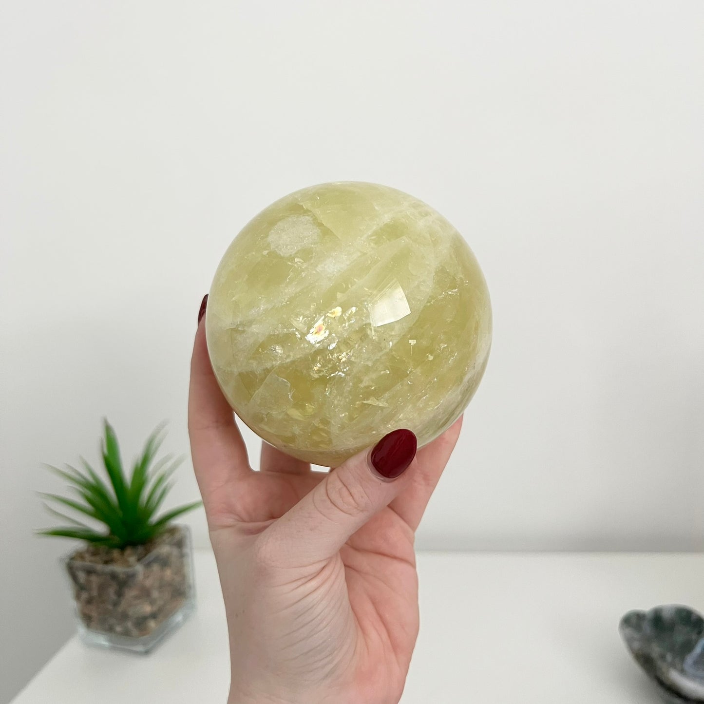 Large Citrine Sphere
