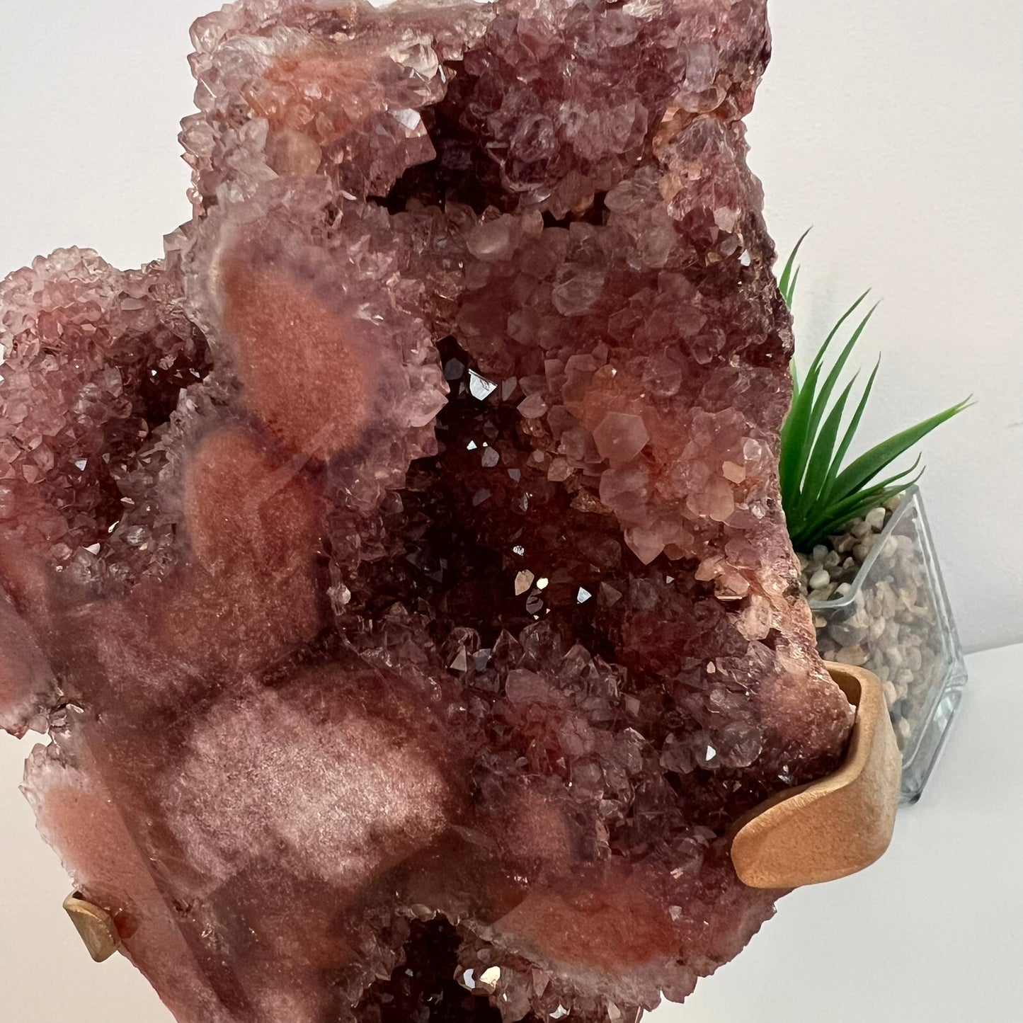 Large Pink Amethyst Statement