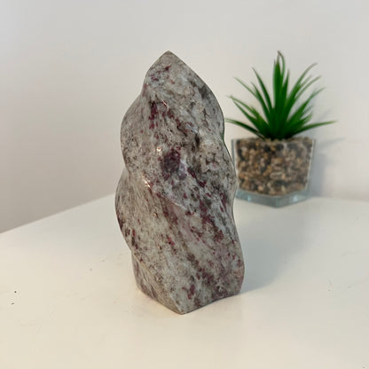 Large Pink Tourmaline Flame from PureZen Minerals, view 4