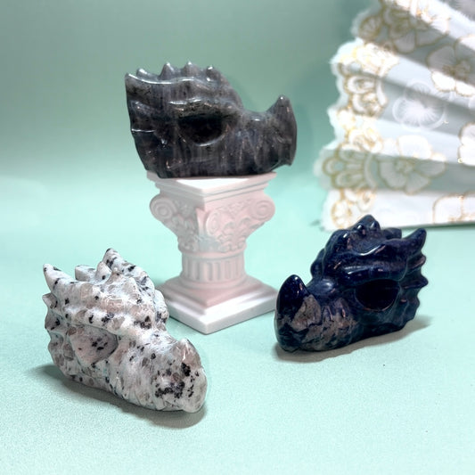 Dragon Head Carvings - Choose Your Own